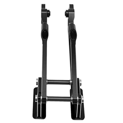 ShareGoo Aluminum Alloy Rear Wing Mount Upgrade Parts Compatible with Arrma 1/8 Kraton Notorious Outcast Talion Typhon 6S BLX RC Car,Replace of AR320347 (Black) - color: Black