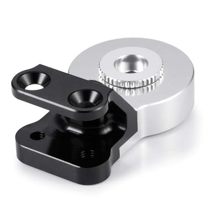 2-Pack Aluminum Servo Saver, Compatible with Arrma Gorgon | Built-in spring cushions impacts, extends servo gear lifespan, includes mounting screws, for 1/10 Fury RC vehicles