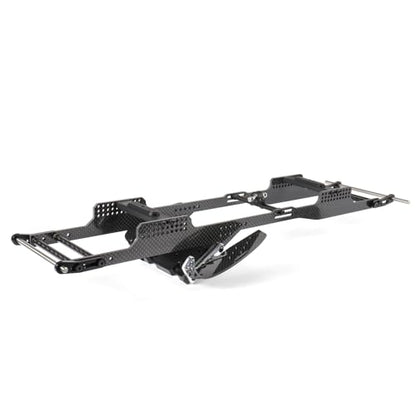 1/10 LCG Chassis Performance RC Crawler Carbon Chassis Frame for Axial AR44 SCX10 II Capra Vanquish F10 Axle (Chassis Kit) - size: Chassis Kit