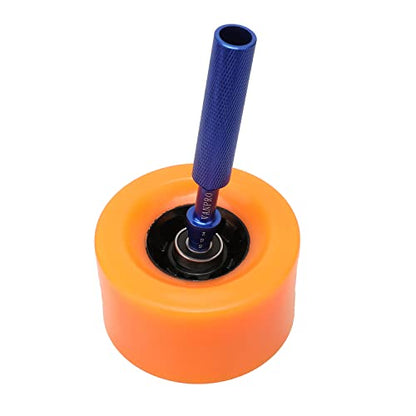 Vanpro Skateboard Bearing RC Ball Bearing Driver Install Remove Tool RC Model Electric Skateboard Mini Cross Tool Set Aluminum Bearing Removal Tool (Blue) - color: Blue