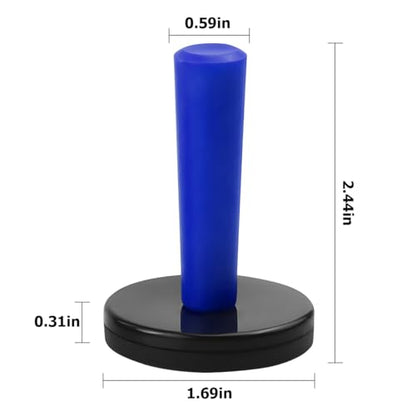 Zpana Car Wrap Magnet Holder, 4PCS Vehicle Window Tint Gripper for Sign Vinyl, Automotive Wrapping Crafts Sign Making Film Fix Aid Tool Set Accessories, Universal for SUV, Sedan, Truck (Blue) - color: Blue