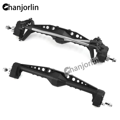 1/10 RC Crawler Car Front and Rear Currie F9 Portal Axle Set Assemble Compatible with 1:10 Scale RC Crawler Car Axial Capra UTB10 1.9 UTB Upgrade Parts (Front Axle) - color: Front Axle