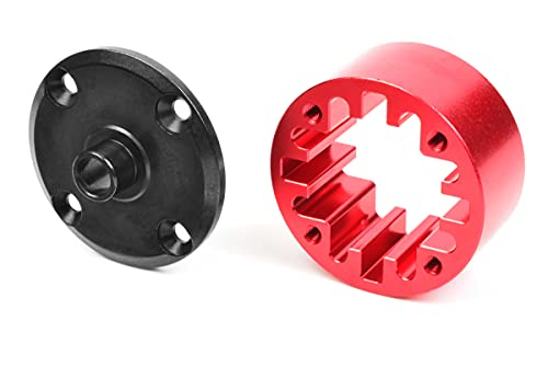 Team Corally 00180-686 Differential Case - Center - 35mm - Aluminium Center / Steel Flange - 1 pc