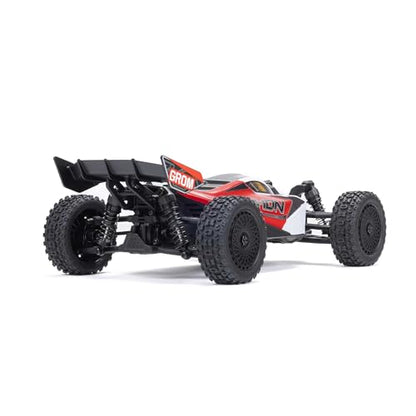 ARRMA Typhon GROM 4x4 RC Buggy, RTR, Red/White ARA2106T2 | Smart Small Scale, Battery Included, Charger Included - color: Red/White
