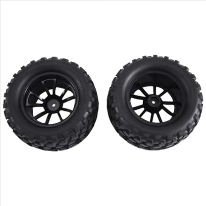 Compatible with Traxxas for Rustler for Stampede for Hoss 2Wd 4X4 for Vxl 1/10 RC Truck Tires Accessori 12Mm Hex Wheels Wheels RC Assortment
