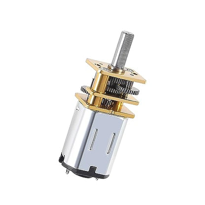 2PCS DC 12V 1000RPM N20 High Torque Speed Reduction Motor with Metal Gearbox Motor for DIY RC Toys