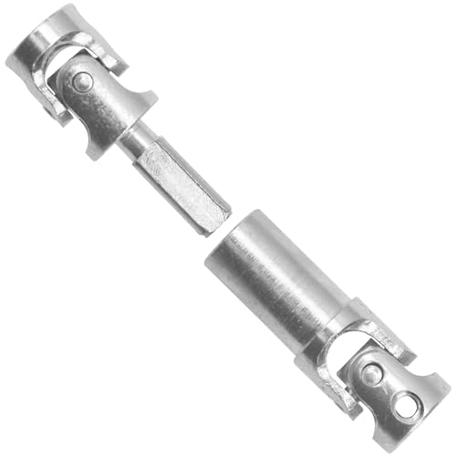 2Pcs Vgoohobby 2mm 3mm 4mm Metal RC Drive Shaft CVD Driveshaft Compatible with WLtoys Axial MN Model WPL Tamiya 1/24 1/18 1/16 1/14 1/12 RC Military Crawler Car Tractor Truck (30-36mm 2-2) - color: 30-36mm 2-2