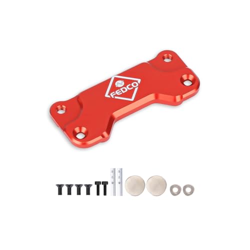 SCX24 Body Mount Magnetic Body Post C10 Body Clips for Axial SCX24 C10 Upgrades AXI00001 1/24 RC Crawler - color: Red