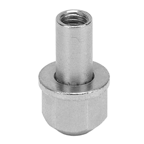 8Pcs RC Hex Wheel Hub Nut, 12mm Stainless Steel Drive Adaptor Extension Column, Metal Nut for Axial SCX10 D90 Redcat Gen8