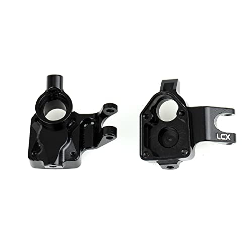 LCX Racing 1/18th RC Crawler Car Front Portal Axles Aluminum Steering Knuckle for Axial Capra UTB18 Unlimited Trail Buggy, Upgrades Parts Accessories (Steering Knuckle)
