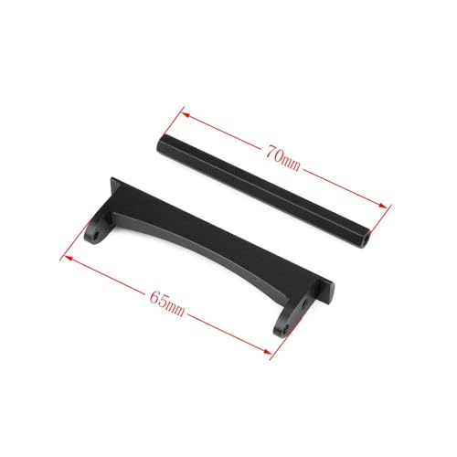 RC Upgrade Accessories for SCX10 II for Element for Enduro 1/10 for LCG Chassis Kit with Overdrive Gearbox Skid Plate Servo Mount Frame Braces RC Crawler Trail Truck Car Parts(Frame Braces) - size: Frame Braces