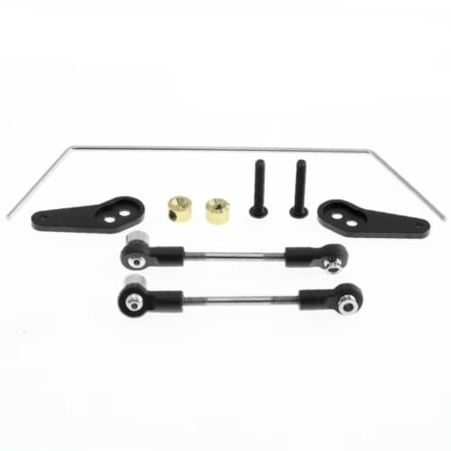 RC Car Parts Compatible with Tamiya for BBX 01 BB01 2WD 1/10 RC Off Road for Buggy Upgrade Parts Metal Rear Anti Roll Sway Bar Kit