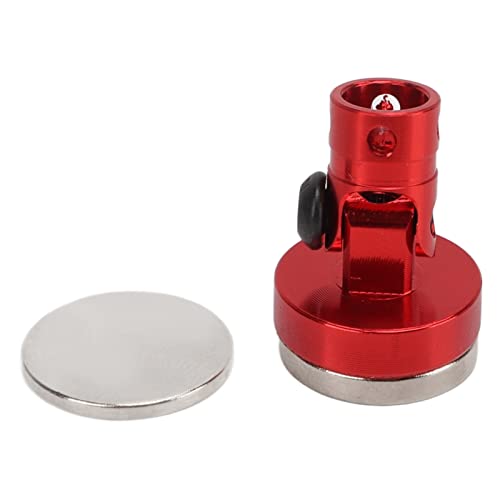 Keenso Light Aluminum Alloy RC Magnetic Body Post Set, Improve The Appearance of Your RC Car, 4 Pieces of RC Body for 1/8 1/10 Fans of Remote Control Vehicles (#1) - color: Red