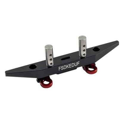 Front Bumper Aluminum Alloy Metal for Redcat Ascent-18 Rc Car Upgrade Parts Remote Control Crawler Accessories 1/18 Scale
