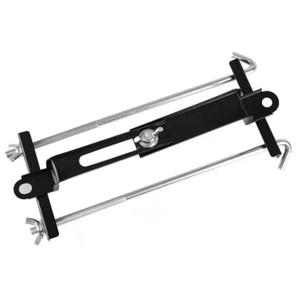 Universal Adjustable Battery Hold Down for Tray, 9 Inches / 23cm Bolts | Adjustable Battery Crossbar with J Bolt, Fit for Cars SUV, Good Contact, Corrosion Resistance