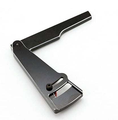 Powerhobby Aluminum Camber Gauge 85mm RC On Road Car Black