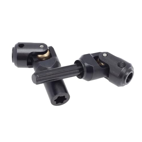 Universal Drive Shaft Transmission Shaft Metal Drive Shaft CVD Axle Set Lightweight Metal CNC Machined Suitable for RC Model Car Truck, 112-163mm - color: 112-163mm