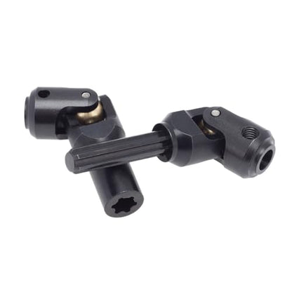 Universal Drive Shaft Transmission Shaft Metal Drive Shaft CVD Axle Set Lightweight Metal CNC Machined Suitable for RC Model Car Truck, 112-163mm - color: 112-163mm