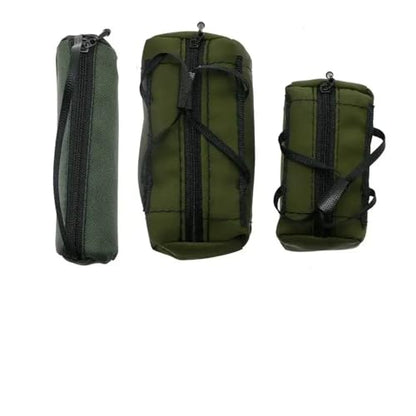 3PCS Simulation Storage Bag Set Compatible with 1/8 1/10 RC Crawler Cars Including, and Models(Green) - color: Green