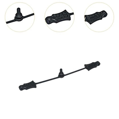 Yiju 20 Pieces RC Car Retainer Strips RC Rubber Retainer Pull Tabs Attachments RC Car Accessories Body Clip Retainer Utility Small Size Elastic Rubber, 21 Pieces - color: 21 Pieces