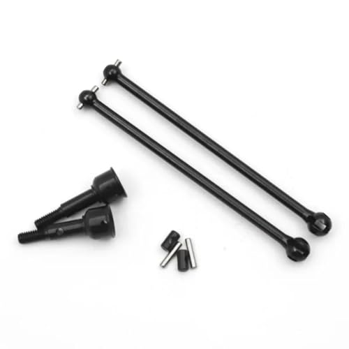 Compatible with Omni for Terminator 1/10 RC Car Upgrade Modification Parts Accessories 2pcs Metal CVD Driveshaft RC Car DriveShafts