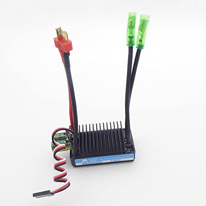 通用 12V 24V 100A ESC 997 Brush Motor Speed Controller 2-Ways Forward Backward Brake for RC Boat Marine Car Truck Tank