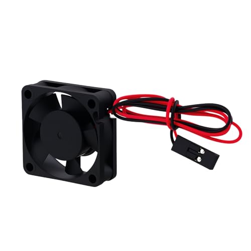 1Pc Plastic 30mm 3010 RC Car Brushless Motor Heatsink ESC Cooling Fan DC 5V for HSP HPI Wltoys Himoto Tamiya Redcat 1/8 1/10 1/12 Scale 540 550 Motor Upgrades Part