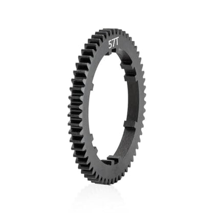 Reinforced Steel 57T Spur Gear for Arrma Mojave 4S 4X4 BLX 1/8 RC Car Upgrades Parts(Black)