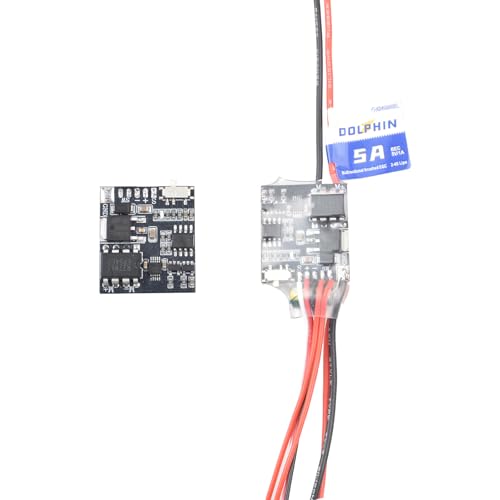 5A Brushed Bidirectional ESC for 130/180 Motor RC Car Boat Tank