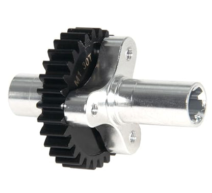 Diff Spool Locker Compatible with 1/10 Arrma Kraton Outcast 4S BLX Part RC Car Aluminum Alloy M1 Differential Lock Steel Gear Upgrade(30T)