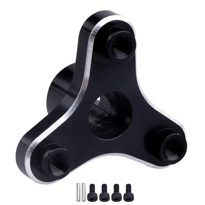 Slipper Clutch Eliminator for Traxxas 1/10 Rustler VXL Slash Stampede Bandit XL5 2WD Gearbox Parts (Black) - color: Black