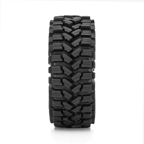 INJORA King Trekker S5 1.3" All Terrain Tires for 1/18 1/24 RC Crawler Car Upgrade, 70 * 27mm(T1314)