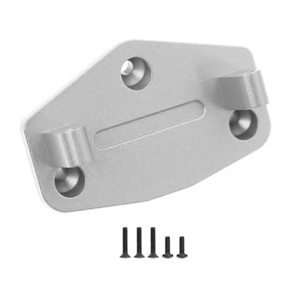 Compatible with LOSI for Mini for LMT RTR-LOS01026 4X4 1/18 Rc Monster Truck Upgrade Parts Aluminum Servo Mount Bracket 7075 RC Accessories(Silver) - color: Silver