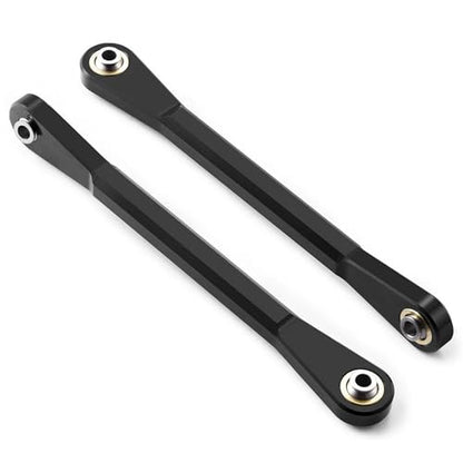 RC Tie Link Rods Compatible with Hammer for Rey U4 Rock 1/10 RC Car for Buggy Truck Upgrade Parts Aluminum Alloy Upper/Rear/Steering Linkage Link Rod(Steering) - size: Steering