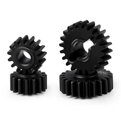 Overdrive 15/22T Underdrive 13/24T Steel Portal Gears Set | for 1/18 RC Crawler Redcat Ascent-18 Upgrade