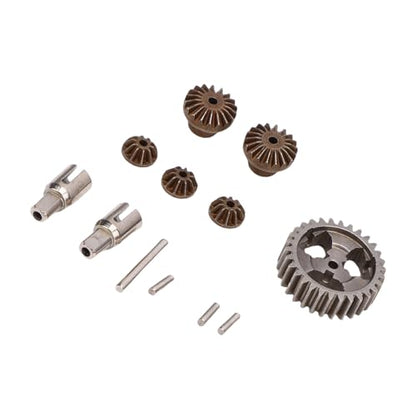 Metal RC Differential Gear Set, Sturdy Structure, Enhanced Handling, Acceleration Boost, Upgraded Differential Assembly,