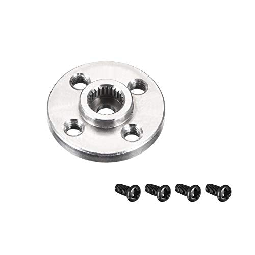 uxcell 5pcs Servo Arm Horn Aluminum 25T Silver Tone
