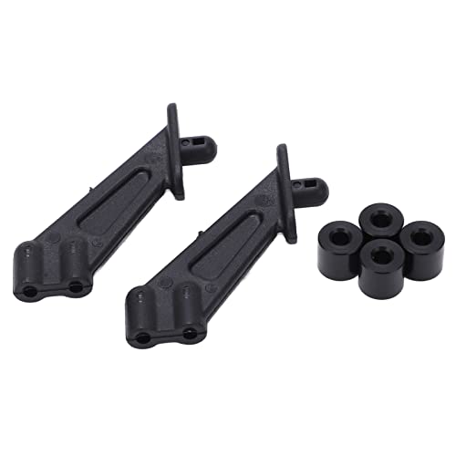 RC Car Rear Wing Bracket High Strength Plastic Black Lightweight Stable Performance for ZD Racing DBX10 7531 1/10 Off Road Vehicle