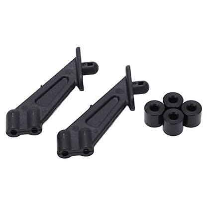 RC Car Rear Wing Bracket High Strength Plastic Black Lightweight Stable Performance for ZD Racing DBX10 7531 1/10 Off Road Vehicle