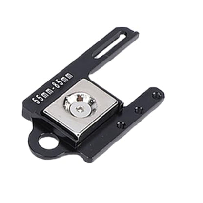 RC Crawler Body Mounts 1/8 1/10 with Adjustable Magnet Body Post Kit for Remote Control Car, Black, Alloy Material, Easy Installation for Various Vehicle Model
