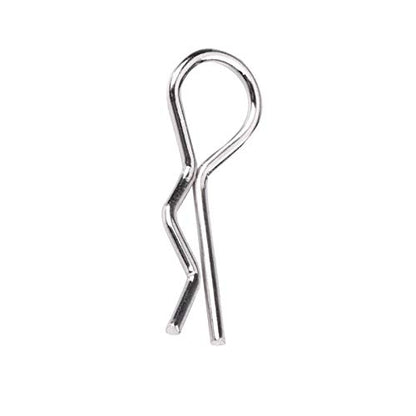 50PCS Stainless Steel RC Body Clips Pins, 1/10 1/12 1/16 Scale Metal RC Car Body Clip Pins for RC Car Truck Cler