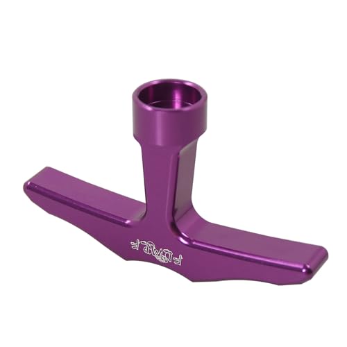 Alloy CNC Pull Starter Handle for Zenoah CY Rovan TSRC Engine (Purple) | for 1/5 Hpi Rofun Km Baja Lois 5ive-T FG GoPed Redcat Rc Car Parts - color: Purple