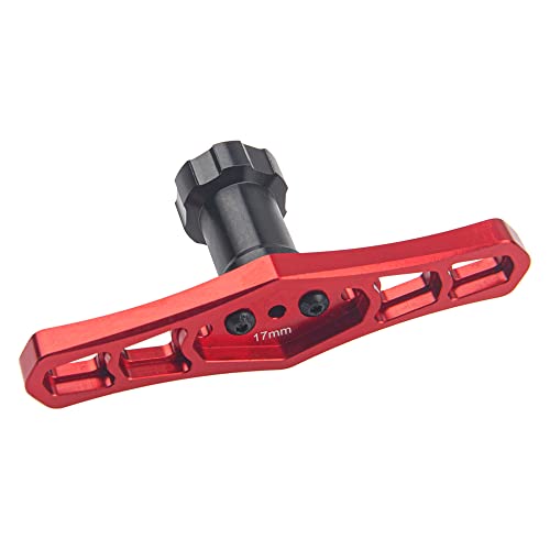 ShareGoo 17mm Wheel Hex Wrench & 12mm to 17mm Wheel Hex Drive Hub Adapter 15mm Offset Extension Compatible with Tamiya Axial RC4WD Traxxas Redcat 1/10 RC Car Buggy Truck (Blue) - color: Blue