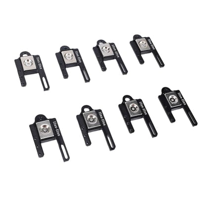 Keenso RC Crawler Body Mounts, 8Pcs Adjustable Magnet Post Kit, Lightweight for 1/8 1/10 RC Cars