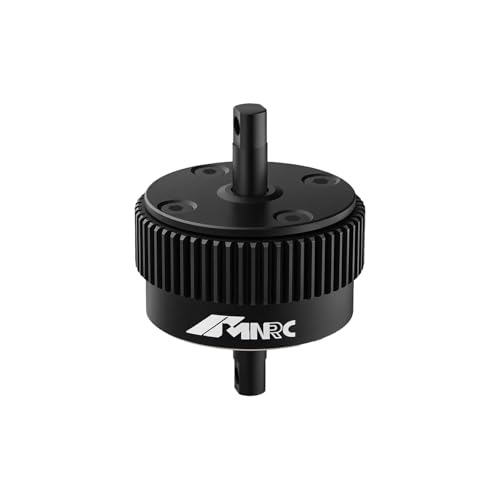 Alloy Center Diff Differential Gear Kit Compatible with 1/10 Slash Stampede Rustler Bandit F-150 Raptor 2WD BL-2s XL-5 Series Upgrades Part Black - color: Black