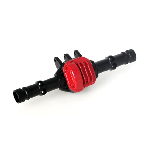 LCX 1/10th RC Crawler Car AR44 Axle Front Rear Axle Housing w/Differential Cover for Axial SCX10 II, Upgrades Parts Accessories