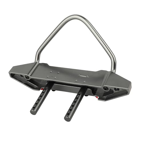 Aluminum Alloy Adjustable Front Bumper for Axial 1/10 RC Crawler TRX4 SCX10 I II 90046 90047 SCX10 PRO Metal Upgrade Part