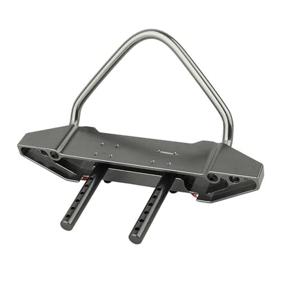 Aluminum Alloy Adjustable Front Bumper for Axial 1/10 RC Crawler TRX4 SCX10 I II 90046 90047 SCX10 PRO Metal Upgrade Part