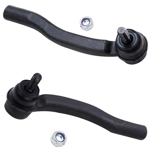 Detroit Axle - AWD Front Steering Knuckles & Wheel Hub Bearings + Outer Tie | Rod Ends Replacement for 2004-2010 Toyota Sienna - size: 4SU48679/Kit