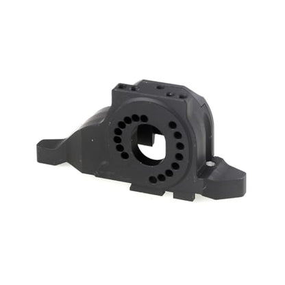 LCX 1/10th RC Crawler Car CNC Aluminum Motor Mount Upper Spur Gear Cover Transmission Housing Lower Gear Cover Set for TRX4 TRX6, Upgrades Parts Accessories (Motor Mount Set)